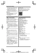 Предварительный просмотр 10 страницы Panasonic KX-TG7621 series Operating Instructions Manual