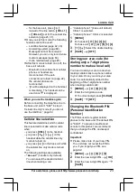 Предварительный просмотр 23 страницы Panasonic KX-TG7621 series Operating Instructions Manual