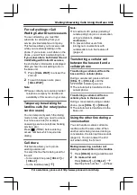 Предварительный просмотр 33 страницы Panasonic KX-TG7621 series Operating Instructions Manual