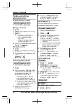 Предварительный просмотр 36 страницы Panasonic KX-TG7621 series Operating Instructions Manual