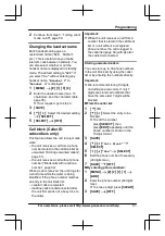 Предварительный просмотр 51 страницы Panasonic KX-TG7621 series Operating Instructions Manual