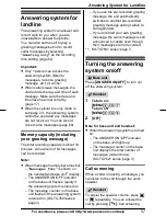 Предварительный просмотр 57 страницы Panasonic KX-TG7622, KX-TG7623, KX-TG762 Operating Instructions Manual