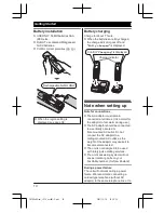 Preview for 10 page of Panasonic KX-TG7652AZ Operating Instructions Manual