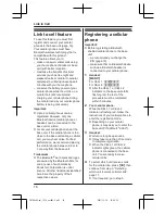 Preview for 16 page of Panasonic KX-TG7652AZ Operating Instructions Manual