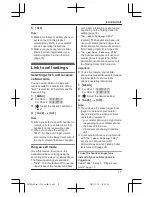 Preview for 17 page of Panasonic KX-TG7652AZ Operating Instructions Manual