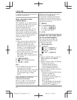 Preview for 18 page of Panasonic KX-TG7652AZ Operating Instructions Manual