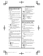 Preview for 21 page of Panasonic KX-TG7652AZ Operating Instructions Manual