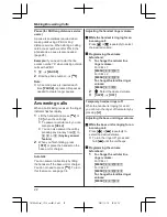 Preview for 22 page of Panasonic KX-TG7652AZ Operating Instructions Manual