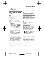 Preview for 23 page of Panasonic KX-TG7652AZ Operating Instructions Manual