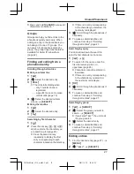 Preview for 27 page of Panasonic KX-TG7652AZ Operating Instructions Manual