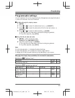 Preview for 29 page of Panasonic KX-TG7652AZ Operating Instructions Manual