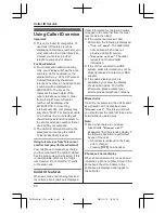 Preview for 40 page of Panasonic KX-TG7652AZ Operating Instructions Manual