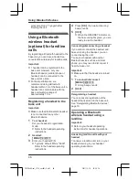 Preview for 46 page of Panasonic KX-TG7652AZ Operating Instructions Manual