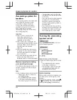 Preview for 48 page of Panasonic KX-TG7652AZ Operating Instructions Manual