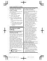 Preview for 52 page of Panasonic KX-TG7652AZ Operating Instructions Manual