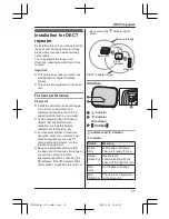 Preview for 57 page of Panasonic KX-TG7652AZ Operating Instructions Manual