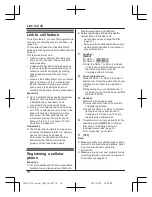 Preview for 18 page of Panasonic KX-TG7731C Operating Instructions Manual