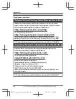 Preview for 82 page of Panasonic KX-TG7733S Operating Instructions Manual