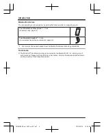 Preview for 4 page of Panasonic KX-TG7841BX Operating Instructions Manual