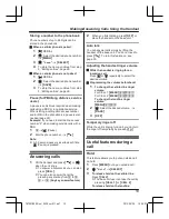 Preview for 19 page of Panasonic KX-TG7841BX Operating Instructions Manual