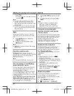 Preview for 20 page of Panasonic KX-TG7841BX Operating Instructions Manual