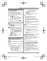 Preview for 25 page of Panasonic KX-TG7841BX Operating Instructions Manual