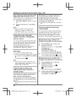 Preview for 26 page of Panasonic KX-TG7841BX Operating Instructions Manual