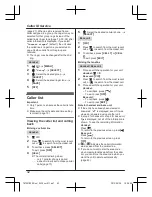 Preview for 42 page of Panasonic KX-TG7841BX Operating Instructions Manual