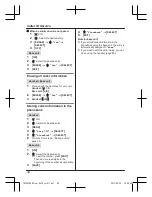 Preview for 44 page of Panasonic KX-TG7841BX Operating Instructions Manual