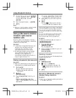 Preview for 46 page of Panasonic KX-TG7841BX Operating Instructions Manual