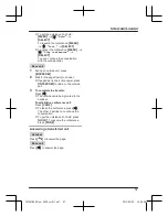 Preview for 57 page of Panasonic KX-TG7841BX Operating Instructions Manual