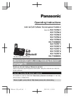 Preview for 1 page of Panasonic KX-TG7842 Operating Instructions Manual