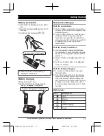 Preview for 11 page of Panasonic KX-TG7842 Operating Instructions Manual