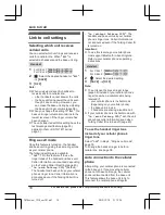 Preview for 18 page of Panasonic KX-TG7842 Operating Instructions Manual