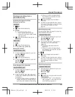 Preview for 33 page of Panasonic KX-TG7842 Operating Instructions Manual