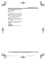 Preview for 55 page of Panasonic KX-TG7842 Operating Instructions Manual