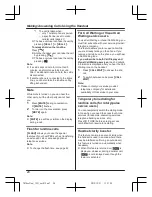 Preview for 24 page of Panasonic KX-TG7842C Operating Instructions Manual