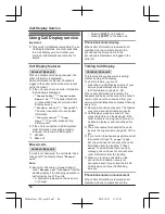 Preview for 50 page of Panasonic KX-TG7842C Operating Instructions Manual