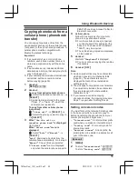 Preview for 55 page of Panasonic KX-TG7842C Operating Instructions Manual