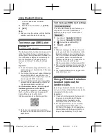 Preview for 56 page of Panasonic KX-TG7842C Operating Instructions Manual