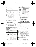 Preview for 61 page of Panasonic KX-TG7842C Operating Instructions Manual