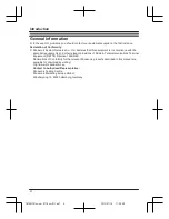 Preview for 4 page of Panasonic KX-TG7851TU Operating Instructions Manual