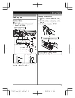 Preview for 9 page of Panasonic KX-TG7851TU Operating Instructions Manual