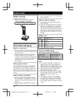 Preview for 10 page of Panasonic KX-TG7851TU Operating Instructions Manual