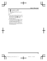 Preview for 19 page of Panasonic KX-TG7851TU Operating Instructions Manual