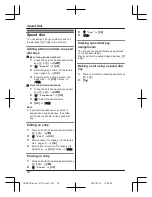 Preview for 20 page of Panasonic KX-TG7851TU Operating Instructions Manual