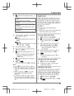 Preview for 25 page of Panasonic KX-TG7851TU Operating Instructions Manual