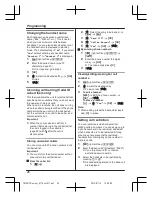 Preview for 26 page of Panasonic KX-TG7851TU Operating Instructions Manual