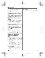 Preview for 28 page of Panasonic KX-TG7851TU Operating Instructions Manual