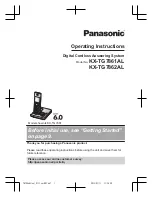 Panasonic KX-TG7861AL Operating Instructions Manual предпросмотр